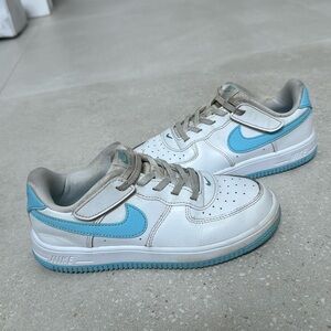 Nike Kids Force 1 Low Size 2 - Aquarius blue